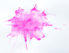 Blue Purple Watercolor Splatter Free Stock Photo - Public Domain Pictures