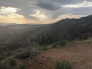 landscape in mountains