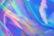 © Aleksandra Konoplya - Blurred texture in violet, pink and mint colors. Abstract trendy holographic background in 80s style. Synthwave. Vaporwave style. Retrowave, retro futurism, webpunk