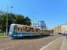 Konstal Trams In Wroclaw