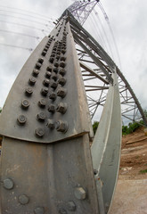 sutet pole, tower for the flow of electricity