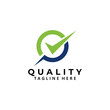 © Jojo* - quality check logo icon vector isolated