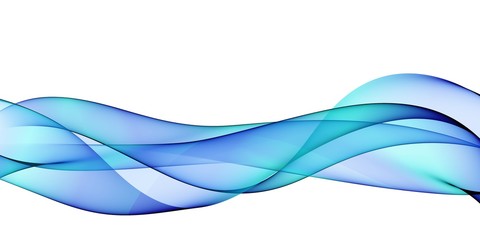 Color light blue abstract waves design