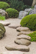 Walkway in japanese garden