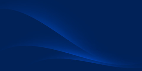Wall Mural - blue abstract curve pattern background.