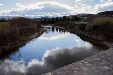 the ponte leproso, benevento, campania