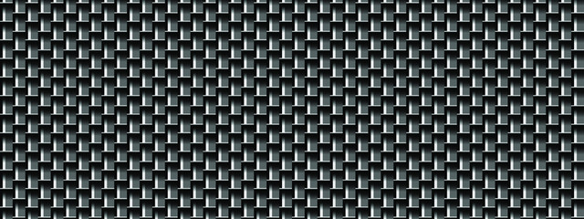 Dark black Geometric grid background Modern dark abstract texture