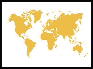 World Map Vector Illustration