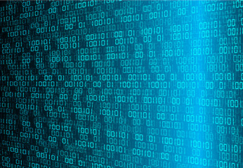 blue cyber circuit future technology concept background