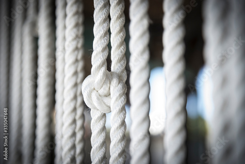 Fotografía corda con nodo marinaro