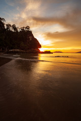 Wall Mural - Landscape at beach in Borneo Bako national park Malaysia