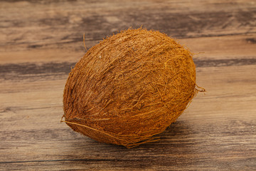 Dry sweet coconut with milk