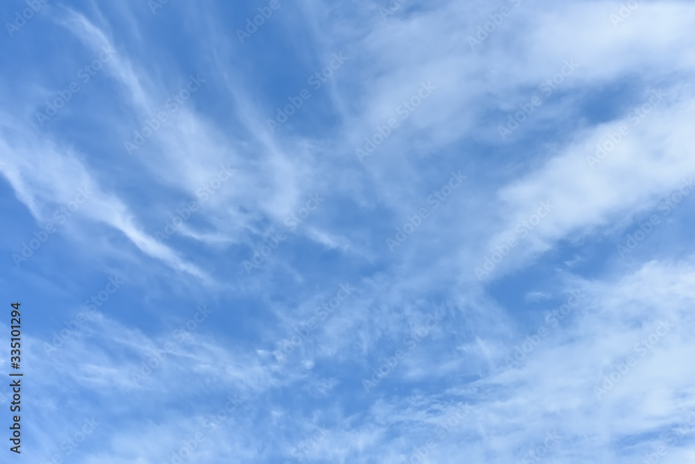 Beautiful sky landscape.Sunshine in summer background.Scenic beautiful nature cloudscape with sunlight in summer time.