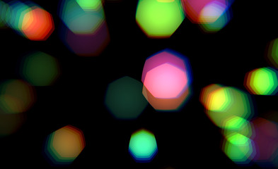 Wall Mural - abstract background blurred light spots