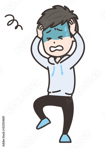 混乱する男性 ポーズ イラスト Stock Vector Adobe Stock 混乱する男性 ポーズ イラスト Stock Vector Adobe Stock
