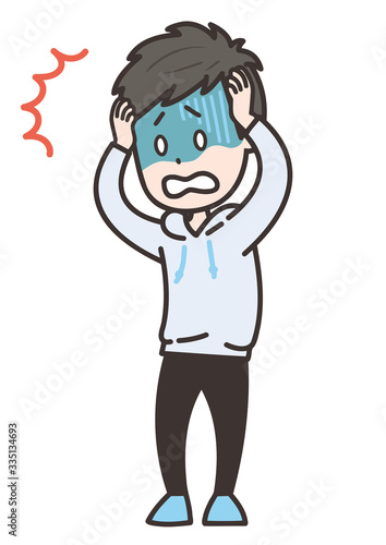 ショックを受ける男性 ポーズ イラスト Comprar Este Vector De Stock Y Explorar Vectores Similares En Adobe Stock Adobe Stock