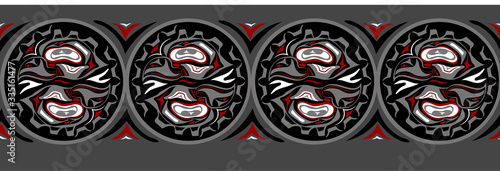 Fotografía abstract background native north american