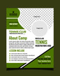 © Shahanaz - Tennis Camp Flyer Design Template Fully Editable