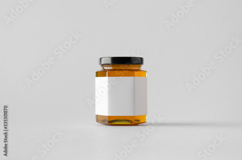 Honey Jar Mock-Up - Blank Label Poster Mural XXL