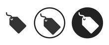Price Tag Icon . Web Icon Set .vector Illustration