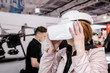 © ribalka yuli - Girl in virtual reality glasses at the exhibition