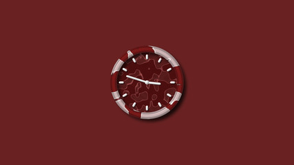 Army design 3d wall clock isolated,3d wall clock icon,clock icon