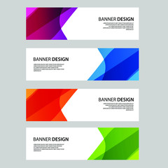 Vector Abstract banner web template