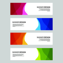 Vector Abstract banner web template