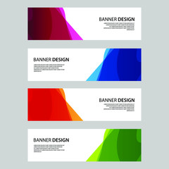 Vector Abstract banner web template