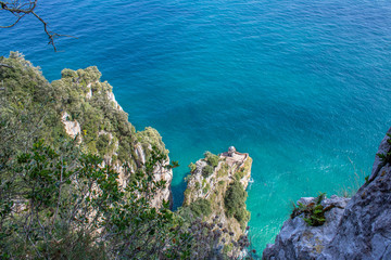 Views of the horse lighthouse, Santoña.