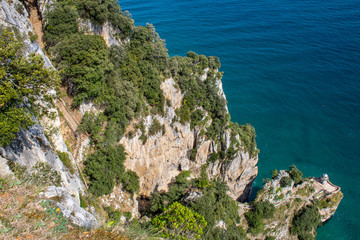 Views of the horse lighthouse, Santoña.