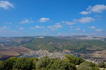 On Mount Tabor, the Transfiguration of the Lord took place, in the Lower Galilee, Israel. It was the site of a biblical battle on Mount Tabor during the time of Judge Deborah.