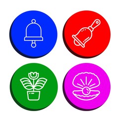 Sticker - clip icon set