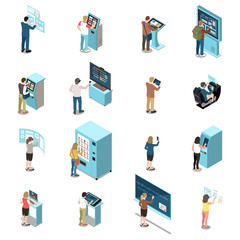 Sticker - People And Interfaces Color Isolated Icons