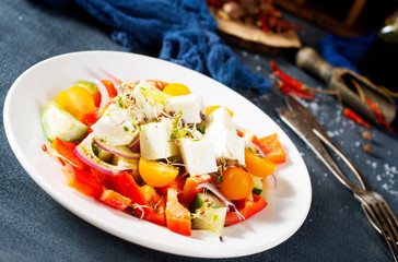 Poster - greek salad