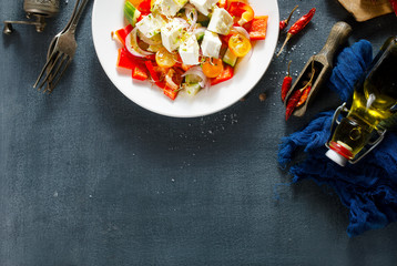 Canvas Print - greek salad