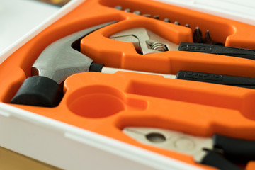 A tool box ready to be used