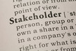 © Feng Yu - definition of word stakeholder