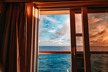 Sea Seen From Cruise Room Window