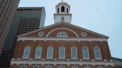 Wall Mural - Famous Faneuil Hall in Boston