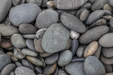 stones and Pebbles on a beach