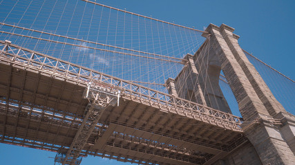 Wall Mural - Amazing Brooklyn Bridge New York - a famous landmark