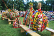 KRAKOW, POLAND - AUGUST 29, 2017: Annual harvest festival and competition for the most beautiful wreath