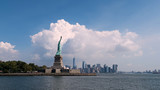 Fototapeta Nowy Jork - panoramic buildings of new york in the manhattan area