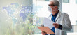 © tetxu - doctor with mask, stethoscope and reports, coronavirus virus concept and infections
