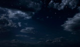 Fototapeta Na drzwi - Night starry sky