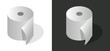 Toilet paper, great design for any purposes. Icon toilet.