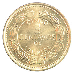 Sticker - coin honduras centavo