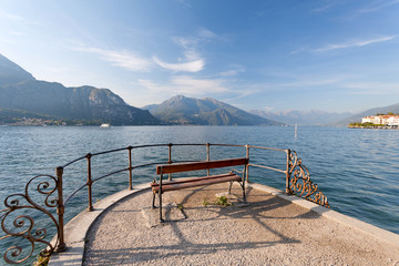 Wall Mural - Como lake at sunset - Bellagio, Lombardy, Italy