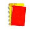© FinestWebGeek - Two paper note diary of red and yellow color placed on top of each other